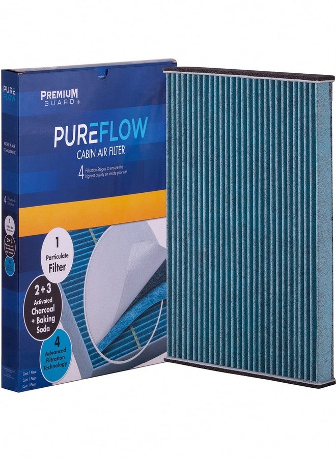 بريميوم جارد فلتر هواء المقصورة PureFlow PC5518X | يناسب سيارات لكزس LS430 موديلات 2001-2006، وSC430 موديلات 2002-2010، وGS300 موديلات 2001-2005، أمامي - Image 1